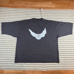 Yeezy Gap Engineered by Balenciaga Dove 3/4 Sleeve Dark Grey Size L New
